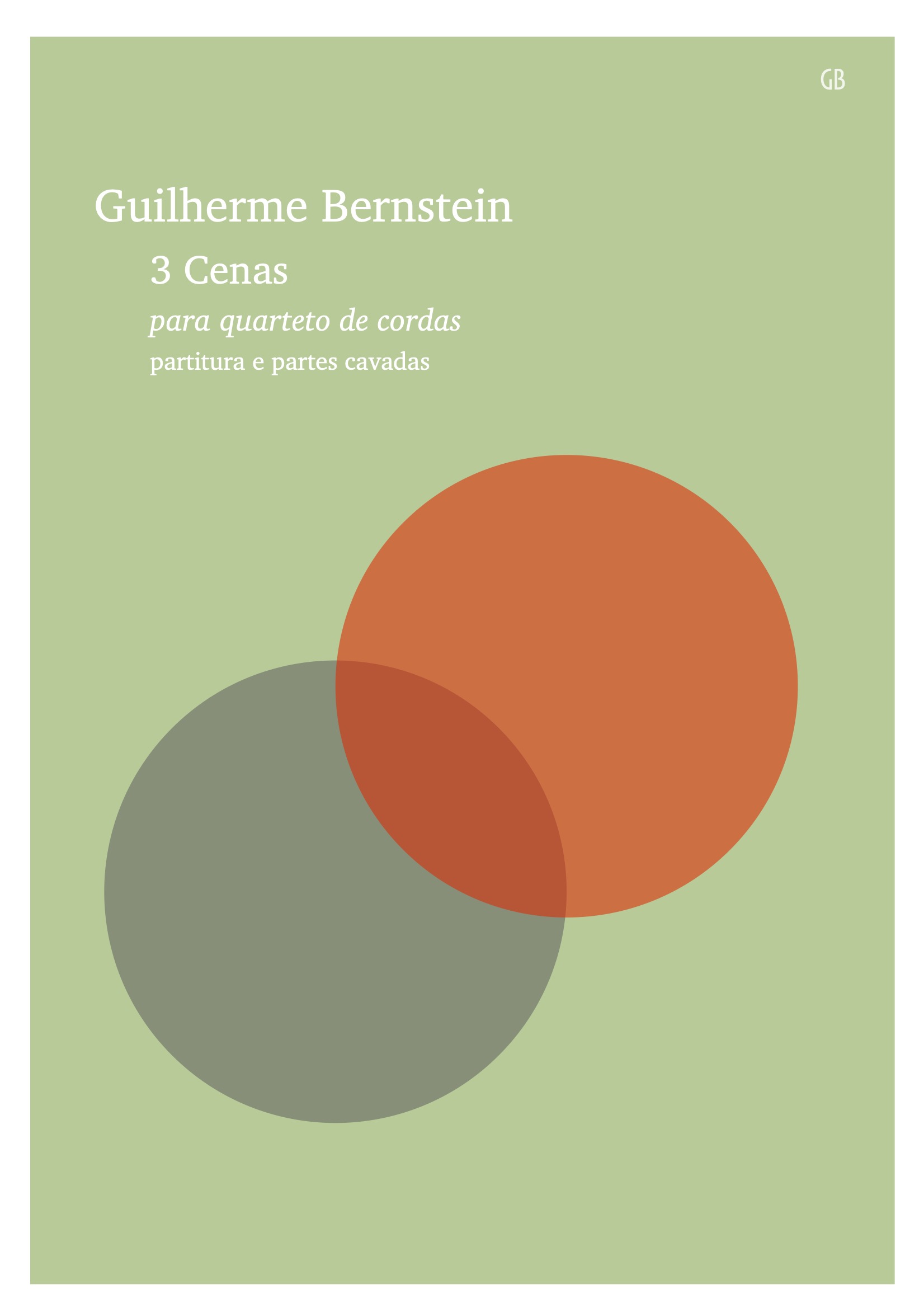 3 Cenas quarteto sample cover