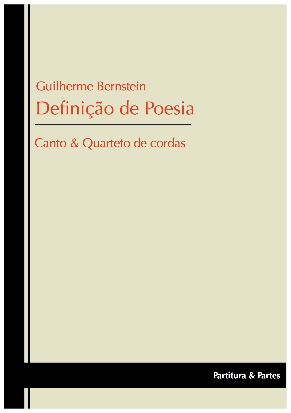 Definio de Poesia - sample cover