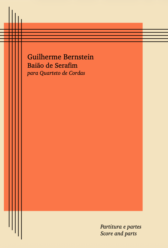 Baixe partitura e partes do Baião de Serafim, para quarteto de cordas Baião quarteto - sample cover